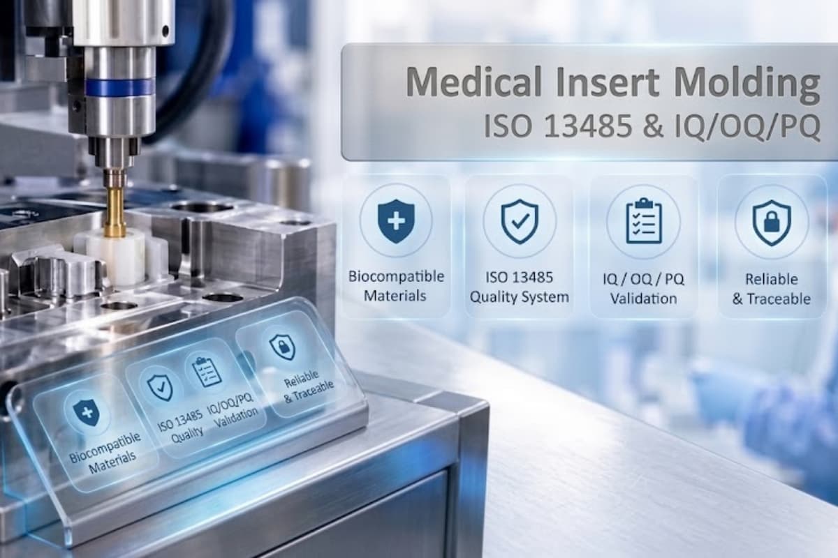 Medical Insert Molding ISO 13485
