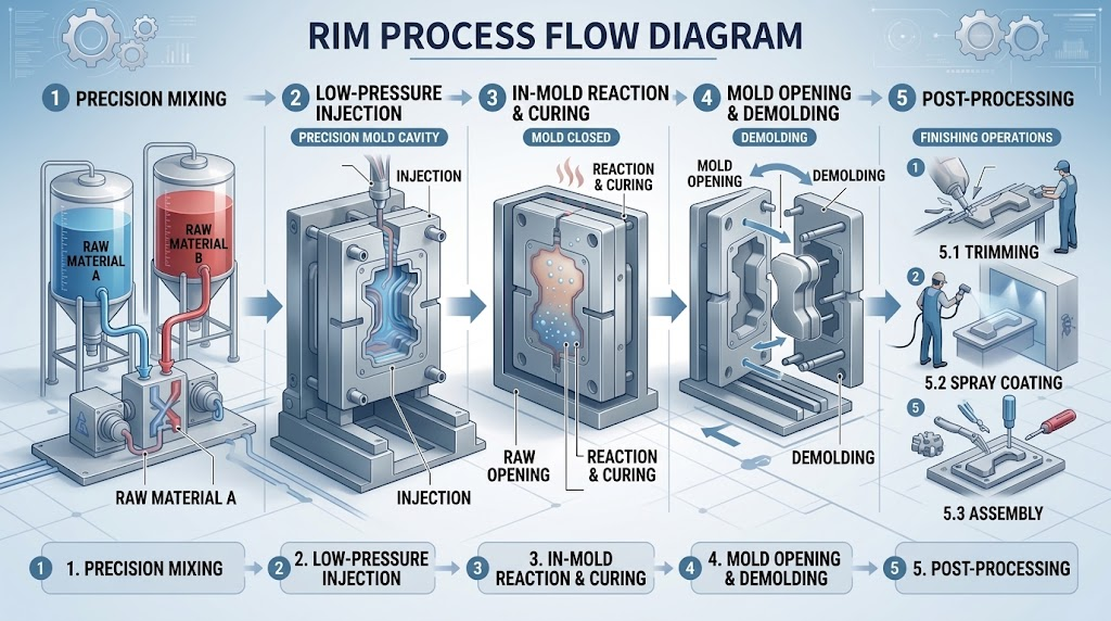 Reaction injection molding