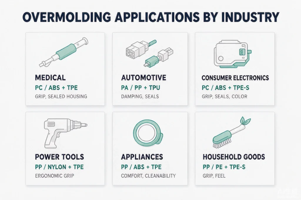 overmolding applications