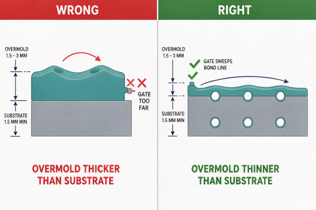 Overmolding