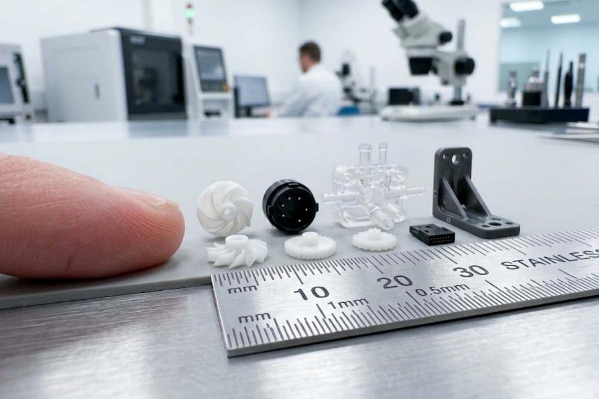 Micro injection molded parts