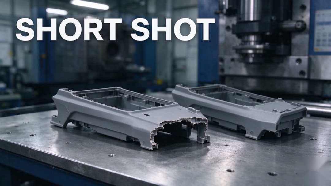 short shots injection molding